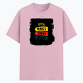 Cotton Stretch T-Shirt (Dtg) | T-Shirts | Him, Her, Unisex | Personalized | DTG | Bold Typography | Affirmations | Daily Inspiration | Everyday | Encouraging | Make Today Great - front - Light Baby Pink - mockup 1