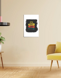 Poster | A4, A3, A5, 12x24 & More | 300 GSM Art Board | Digital Print | Fade-Proof | Adhesive Strips | Unisex | Personalized | Bold Typography | Affirmations | Daily Inspiration | Everyday | Encouraging | Make Today Great - front_12x18In - 12x18In - mockup 5