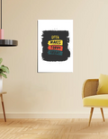 Poster | A4, A3, A5, 12x24 & More | 300 GSM Art Board | Digital Print | Fade-Proof | Adhesive Strips | Unisex | Personalized | Bold Typography | Affirmations | Daily Inspiration | Everyday | Encouraging | Make Today Great - front_16x24In - 16x24In - mockup 8