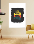 Poster | A4, A3, A5, 12x24 & More | 300 GSM Art Board | Digital Print | Fade-Proof | Adhesive Strips | Unisex | Personalized | Bold Typography | Affirmations | Daily Inspiration | Everyday | Encouraging | Make Today Great - front_24x36In - 24x36In - mockup 10