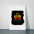 Metal Posters | 8x11.7 & 11.7x15.7 in | 1mm Thick Metal | Magnetic Mount, Waterproof, Glossy Finish | Unisex Home Decor | Personalized | Bold Typography | Affirmations | Daily Inspiration | Everyday | Encouraging | Make Today Great - front_2 - White - mockup 2