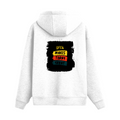 Oversized Hoodie | Relaxed Fit, Drop-Shoulder | 400 GSM Fabric | Warm, Durable | Unisex | Personalized | DTF | Bold Typography | Affirmations | Daily Inspiration | Everyday | Encouraging | Make Today Great - back - White - mockup 2