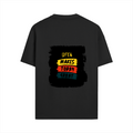 Male Standard Crew T-Shirt | Regular Fit | 100% Cotton DTF Print | Soft, Durable | Men | Personalized | DTF | Bold Typography | Affirmations | Daily Inspiration | Everyday | Encouraging | Make Today Great - back - Black - mockup 2