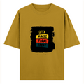 Oversized Classic T-Shirt | Unisex Oversized Fit | 100% Super-Combed Cotton | Pre-Shrunk & Ribbed Neck | Adults | Personalized | DTG | Bold Typography | Affirmations | Daily Inspiration | Everyday | Encouraging | Make Today Great - front - Mustard Yellow - mockup 1