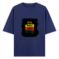 Oversized Classic T-Shirt | Unisex Oversized Fit | 100% Super-Combed Cotton | Pre-Shrunk & Ribbed Neck | Adults | Personalized | DTG | Bold Typography | Affirmations | Daily Inspiration | Everyday | Encouraging | Make Today Great - front - Royal Blue - mockup 1