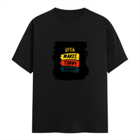 Classic Crew T-Shirt | Men's Regular Fit | 180 GSM Bio-Washed Cotton | DTG Print Ready | Double-Stitched & Ribbed Neck | Personalized | DTG | Bold Typography | Affirmations | Daily Inspiration | Everyday | Encouraging | Make Today Great