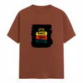 Classic Crew T-Shirt | Men's Regular Fit | 180 GSM Bio-Washed Cotton | DTG Print Ready | Double-Stitched & Ribbed Neck | Personalized | DTG | Bold Typography | Affirmations | Daily Inspiration | Everyday | Encouraging | Make Today Great - front - Copper - mockup 1
