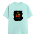 Classic Crew T-Shirt | Men's Regular Fit | 180 GSM Bio-Washed Cotton | DTG Print Ready | Double-Stitched & Ribbed Neck | Personalized | DTG | Bold Typography | Affirmations | Daily Inspiration | Everyday | Encouraging | Make Today Great - front - Mint - mockup 1