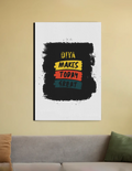 Canvas Print | Multiple Sizes | Special Canvas Fabric | Sturdy Wooden Frame, Fade-Proof | Unisex Home Decor | Personalized | Bold Typography | Affirmations | Daily Inspiration | Everyday | Encouraging | Make Today Great - front_20X30 In - 20X30 In - mockup 4