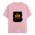 Female Classic Crew T-Shirt | Women's Regular Fit | 180 GSM Bio-Washed Cotton | Double Stitched, Pre-Shrunk | Personalized | DTG | Bold Typography | Affirmations | Daily Inspiration | Everyday | Encouraging | Make Today Great - front - Light Baby Pink - mockup 1