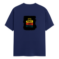Men's Classic Crew T-Shirt | Regular Fit | 180 GSM Bio-Washed Cotton | DTF Print Ready | Pre-Shrunk, Durable | Personalized | DTF | Bold Typography | Affirmations | Daily Inspiration | Everyday | Encouraging | Make Today Great - back - Royal Blue - mockup 2