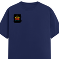 Men's Classic Crew T-Shirt | Regular Fit | 180 GSM Bio-Washed Cotton | DTF Print Ready | Pre-Shrunk, Durable | Personalized | DTF | Bold Typography | Affirmations | Daily Inspiration | Everyday | Encouraging | Make Today Great - right pocket - Royal Blue - mockup 4