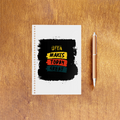 NotePad | A5 Size | Digital Print | 120 Pages | Unisex | Personalized | Bold Typography | Affirmations | Daily Inspiration | Everyday | Encouraging | Make Today Great - front_2 - White - mockup 3