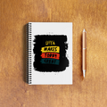 NotePad | A5 Size | Digital Print | 120 Pages | Unisex | Personalized | Bold Typography | Affirmations | Daily Inspiration | Everyday | Encouraging | Make Today Great - front_3 - White - mockup 5