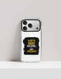 Hard Clear Case | iPhone | TPU Sides & PC Back | Detachable Camera Protector, Scratch-Proof | Unisex | Personalized | Typographic | Work Ethic | Success | Everyday | Motivational | Busy Building, Not Complaining - front_17 Pro - 17 Pro - mockup 2