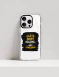 Hard Clear Case | iPhone | TPU Sides & PC Back | Detachable Camera Protector, Scratch-Proof | Unisex | Personalized | Typographic | Work Ethic | Success | Everyday | Motivational | Busy Building, Not Complaining - front_16 Pro Max - 16 Pro Max - mockup 7