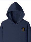 Pullover Hoodie (Dtf) | Hoodies & Jackets | DTF, DTG | Him, Her, Unisex | Personalized | DTF | Typographic | Work Ethic | Success | Everyday | Motivational | Busy Building, Not Complaining - left pocket - Navy Blue - mockup 3
