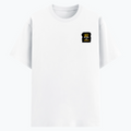 Cotton Stretch T-Shirt (Dtg) | T-Shirts | Him, Her, Unisex | Personalized | DTG | Typographic | Work Ethic | Success | Everyday | Motivational | Busy Building, Not Complaining - left pocket - White - mockup 3