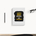 Daily Planner | 3-Month Undated | 300 GSM Cover, 70 GSM Pages, Digital Print | 204 Pages, Soft-Bound, Perfect Binding, Dotted Pages | Unisex | Personalized | Typographic | Work Ethic | Success | Everyday | Motivational | Busy Building, Not Complaining - back - White - mockup 2