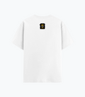 Basic T-Shirt | Unisex Fit, Sizes XS-2XL | 180 GSM Poly-Cotton Blend, DTF Ready | Bio-Wash, Silicon Finish, Durable Stitching | Adults | Personalized | DTF | Typographic | Work Ethic | Success | Everyday | Motivational | Busy Building, Not Complaining - back - White - mockup 2