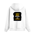 Oversized Hoodie | Relaxed Fit, Drop-Shoulder | 400 GSM Fabric | Warm, Durable | Unisex | Personalized | DTF | Typographic | Work Ethic | Success | Everyday | Motivational | Busy Building, Not Complaining - back - White - mockup 2