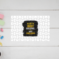 Jigsaw Puzzle | 120 Pieces A4 Size | Recycled Paper Semi-Gloss Finish | Engaging Entertainment Brain Booster | Unisex All Ages | Personalized | Typographic | Work Ethic | Success | Everyday | Motivational | Busy Building, Not Complaining - front - mockup 1