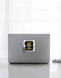 Stickers | Various Sizes (2x2-15x3 in) | 100-Micron Matte Laminated Digital Print | Die-Cut Indoor/Outdoor | Unisex | Personalized | Typographic | Work Ethic | Success | Everyday | Motivational | Busy Building, Not Complaining - front_4x4 - 4x4 - mockup 4