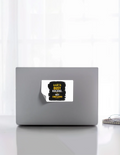 Stickers | Various Sizes (2x2-15x3 in) | 100-Micron Matte Laminated Digital Print | Die-Cut Indoor/Outdoor | Unisex | Personalized | Typographic | Work Ethic | Success | Everyday | Motivational | Busy Building, Not Complaining - front_6x4 - 6x4 - mockup 6