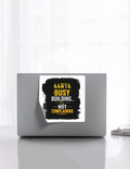 Stickers | Various Sizes (2x2-15x3 in) | 100-Micron Matte Laminated Digital Print | Die-Cut Indoor/Outdoor | Unisex | Personalized | Typographic | Work Ethic | Success | Everyday | Motivational | Busy Building, Not Complaining - front_8x8 - 8x8 - mockup 8