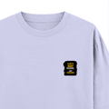 Oversized Standard T-Shirt | Unisex Relaxed Fit | 100% Super Combed Cotton DTG | Soft, Breathable & Durable | Adult | Personalized | DTG | Typographic | Work Ethic | Success | Everyday | Motivational | Busy Building, Not Complaining - right pocket - Lavender - mockup 4