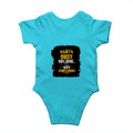 Rompers | Regular Fit Baby & Toddler | Bio-Washed Cotton | Double Stitched, Pre-Shrunk | Unisex | Personalized | DTG | Typographic | Work Ethic | Success | Everyday | Motivational | Busy Building, Not Complaining - back - SkyBlue - mockup 2