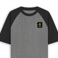 Unisex Oversized Raglan (Dtg) | Personalized | DTG | Typographic | Work Ethic | Success | Everyday | Motivational | Busy Building, Not Complaining - left pocket - mockup 3
