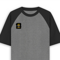 Unisex Oversized Raglan (Dtg) | Personalized | DTG | Typographic | Work Ethic | Success | Everyday | Motivational | Busy Building, Not Complaining - right pocket - mockup 4
