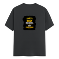 Men's Classic Crew T-Shirt | Regular Fit | 180 GSM Bio-Washed Cotton | DTF Print Ready | Pre-Shrunk, Durable | Personalized | DTF | Typographic | Work Ethic | Success | Everyday | Motivational | Busy Building, Not Complaining - back - Steel Grey - mockup 2