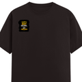 Men's Classic Crew T-Shirt | Regular Fit | 180 GSM Bio-Washed Cotton | DTF Print Ready | Pre-Shrunk, Durable | Personalized | DTF | Typographic | Work Ethic | Success | Everyday | Motivational | Busy Building, Not Complaining - right pocket - Coffee Brown - mockup 4
