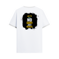 Ringer T-shirt | Unisex Regular Fit | 100% Cotton DTF/DTG | Contrast Rib Neck Bio Washed Pre-Shrunk | Adults | Personalized | DTF | Motivational | Motivation | Success | Daily Motivation | Empowering | Results Over Excuses - back - White Black - mockup 2