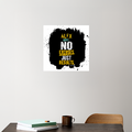 Acrylic Poster | 3mm Glossy Finish | UV Printed | Self-Adhesive Wall Mount | Unisex | Personalized | Motivational | Motivation | Success | Daily Motivation | Empowering | Results Over Excuses - front_3 - 12x12Inch - White - mockup 3
