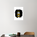 Acrylic Poster | 3mm Glossy Finish | UV Printed | Self-Adhesive Wall Mount | Unisex | Personalized | Motivational | Motivation | Success | Daily Motivation | Empowering | Results Over Excuses - front_6 - A4 Poster - White - mockup 6