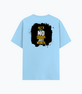 Cotton Stretch T-Shirt (Dtg) | T-Shirts | Him, Her, Unisex | Personalized | DTG | Motivational | Motivation | Success | Daily Motivation | Empowering | Results Over Excuses - back - Baby Blue - mockup 2