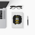 Notebook | A5 | 300 GSM Cover, 70 GSM Pages | 120 Pages, Ruled/Unruled, Soft Binding | Unisex | Personalized | Motivational | Motivation | Success | Daily Motivation | Empowering | Results Over Excuses - back - White - mockup 2
