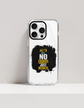 Hard Clear Case | iPhone | TPU Sides & PC Back | Detachable Camera Protector, Scratch-Proof | Unisex | Personalized | Motivational | Motivation | Success | Daily Motivation | Empowering | Results Over Excuses - front_16 Pro Max - 16 Pro Max - mockup 7