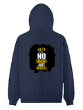 Pullover Hoodie (Dtf) | Hoodies & Jackets | DTF, DTG | Him, Her, Unisex | Personalized | DTF | Motivational | Motivation | Success | Daily Motivation | Empowering | Results Over Excuses - back - Navy Blue - mockup 2