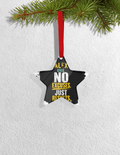 Christmas Ornaments | 3x3-inch | Acrylic UV Printed | Lightweight, Waterproof, Fade-Proof, Satin Ribbon | Unisex Adult | Personalized | Motivational | Motivation | Success | Daily Motivation | Empowering | Results Over Excuses - front_Star - Star - mockup 2