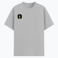 Basic T-Shirt | Unisex Fit, Sizes XS-2XL | 180 GSM Poly-Cotton Blend, DTF Ready | Bio-Wash, Silicon Finish, Durable Stitching | Adults | Personalized | DTF | Motivational | Motivation | Success | Daily Motivation | Empowering | Results Over Excuses - right pocket - Grey Melange - mockup 4