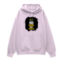 Oversized Hoodie | Unisex Relaxed Fit | 400 GSM Cotton Blend | DTG Printed | Drop Shoulder, Pre-Shrunk | Adults | Personalized | DTG | Motivational | Motivation | Success | Daily Motivation | Empowering | Results Over Excuses - front - Light Baby Pink - mockup 1