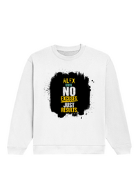 Oversized Sweatshirt | Roomy Relaxed Fit | 400 GSM Cotton Blend | Pre-Shrunk Drop Shoulder | Unisex Adult | Personalized | DTF | Motivational | Motivation | Success | Daily Motivation | Empowering | Results Over Excuses