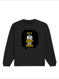 Oversized Sweatshirt | Roomy Relaxed Fit | 400 GSM Cotton Blend | Pre-Shrunk Drop Shoulder | Unisex Adult | Personalized | DTG | Motivational | Motivation | Success | Daily Motivation | Empowering | Results Over Excuses