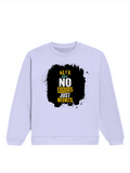 Oversized Sweatshirt | Roomy Relaxed Fit | 400 GSM Cotton Blend | Pre-Shrunk Drop Shoulder | Unisex Adult | Personalized | DTG | Motivational | Motivation | Success | Daily Motivation | Empowering | Results Over Excuses - front - Lavender - mockup 1