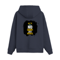 Oversized Hoodie | Relaxed Fit, Drop-Shoulder | 400 GSM Fabric | Warm, Durable | Unisex | Personalized | DTF | Motivational | Motivation | Success | Daily Motivation | Empowering | Results Over Excuses - back - Navy Blue - mockup 2