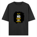 Oversized Standard T-Shirt | Unisex Oversized Fit | 180 GSM 100% Super Combed Cotton | DTF Print | Soft & Durable | Personalized | DTF | Motivational | Motivation | Success | Daily Motivation | Empowering | Results Over Excuses - front - Black - mockup 1